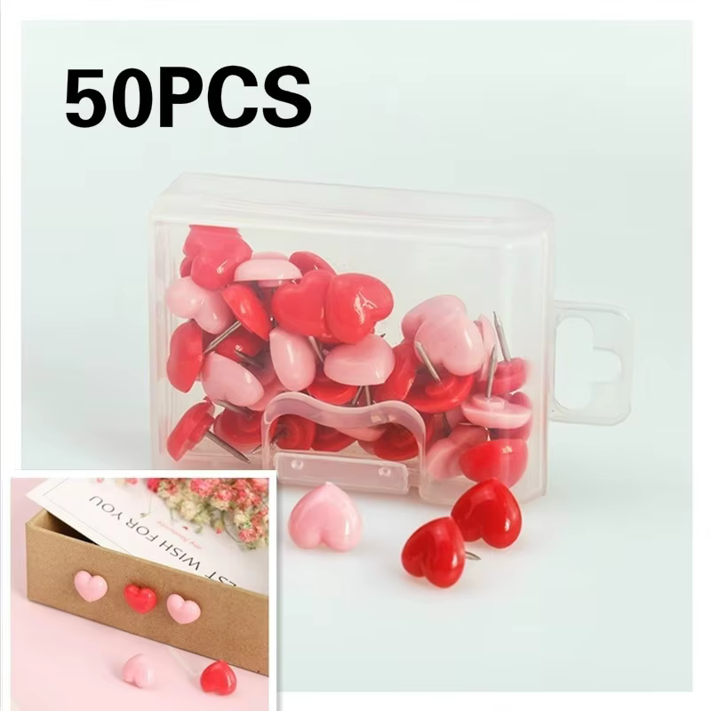 Tablero corcho heart bass – Forma corazón para chinchetas - imagen 3
