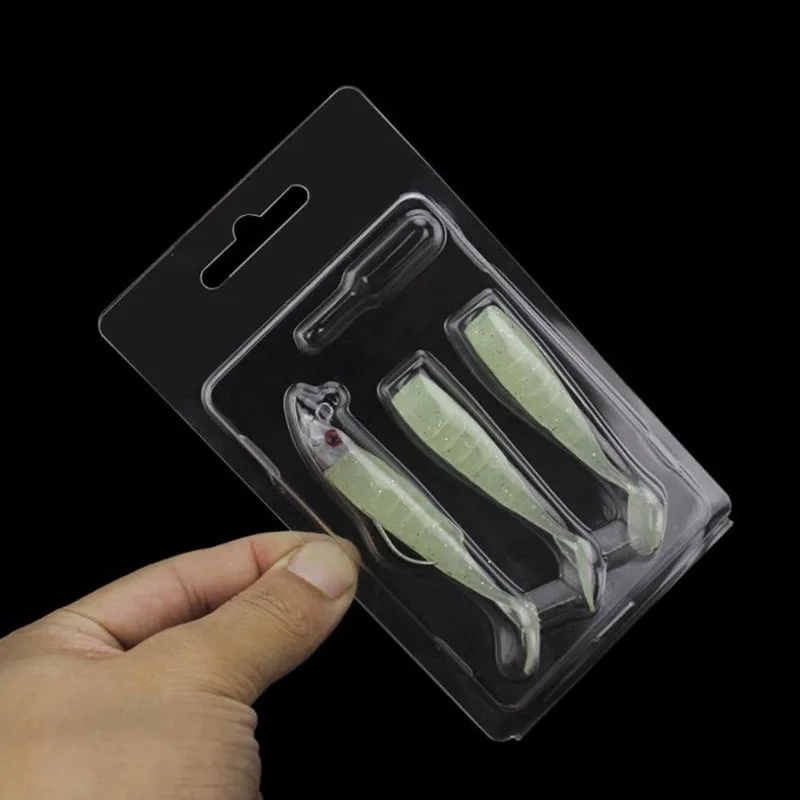 Jig Head 8cm 8,5g para Lubina – Señuelo cola en T - imagen 5
