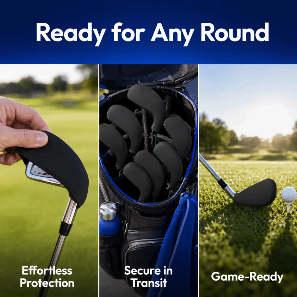 Funda elástica protectora de silicona para palos de golf - imagen 2
