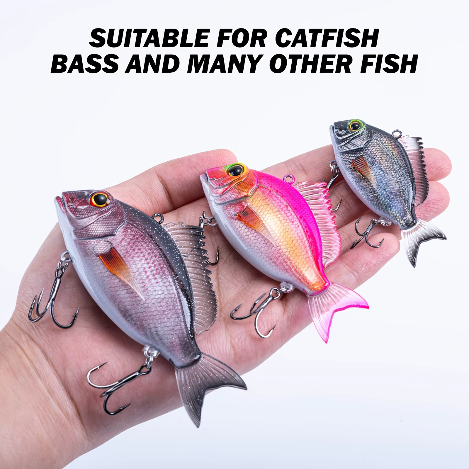 Goture Swimbait VIB – Señuelo de hundimiento con impresión 3D - imagen 4