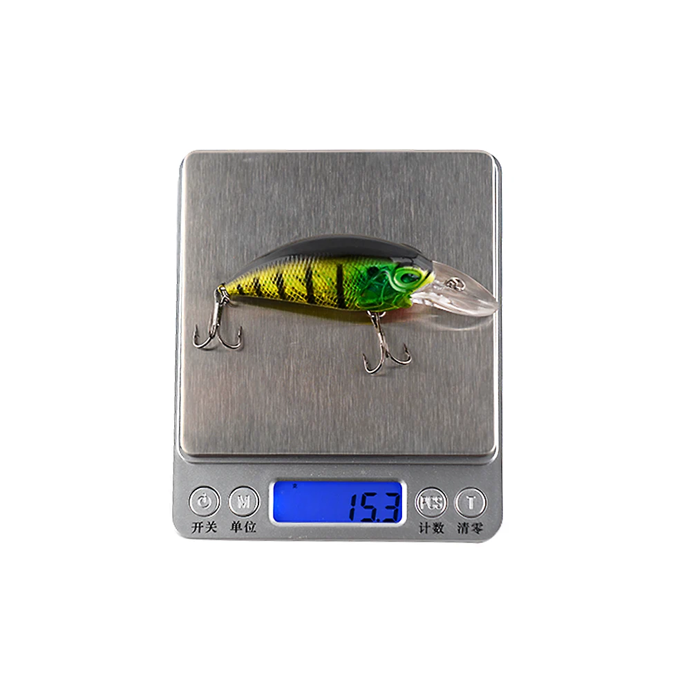 Crankbait aromático con sonajero biónico flotante para lucio - imagen 2