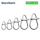Conectores giratorios de acero inoxidable ShareShark con pin