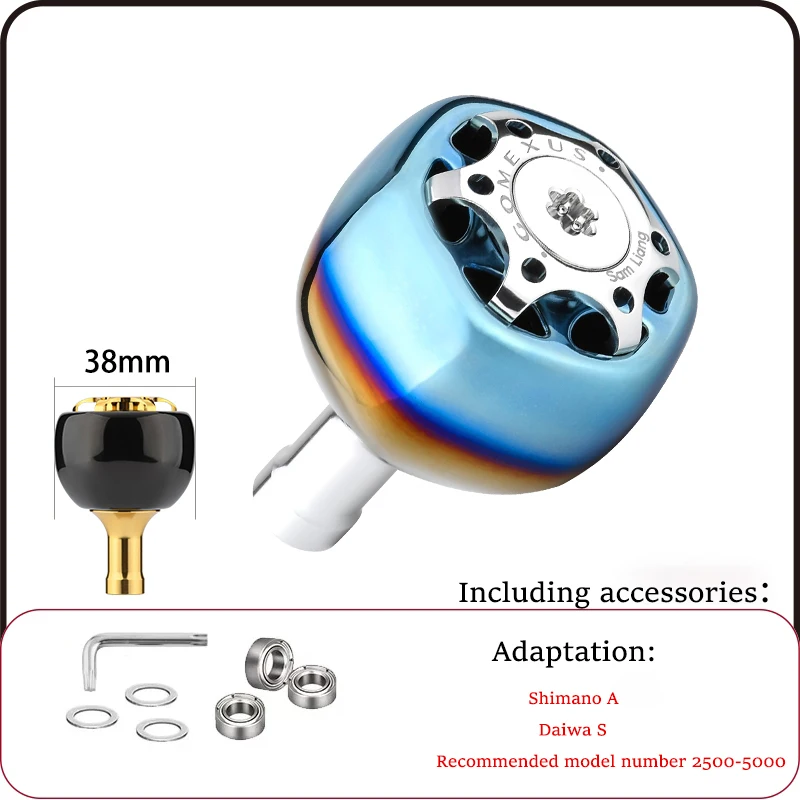 Perilla Titanio Gomexus TA38S – Shimano Stella Vanquish Daiwa Exist Saltist