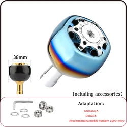 Perilla Titanio Gomexus TA38S – Shimano Stella Vanquish Daiwa Exist Saltist