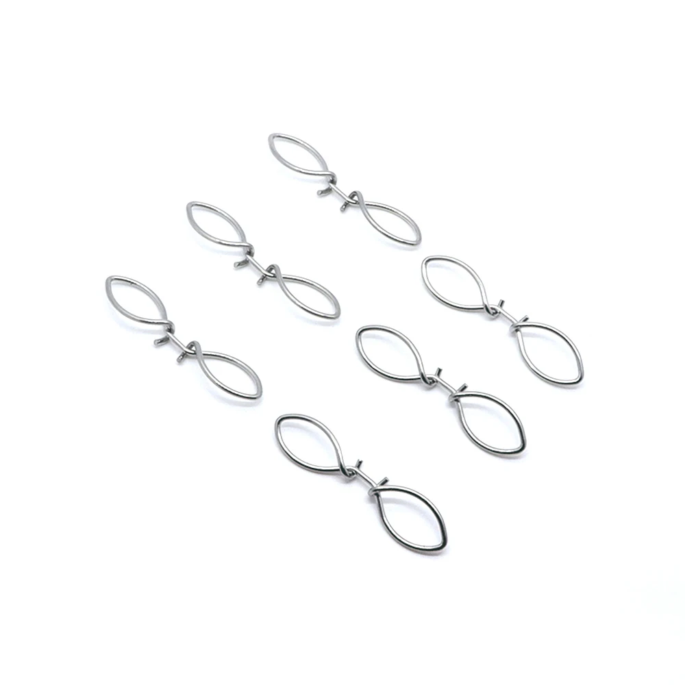 Conector rápido de acero inoxidable para pesca - Pin giratorio - imagen 5