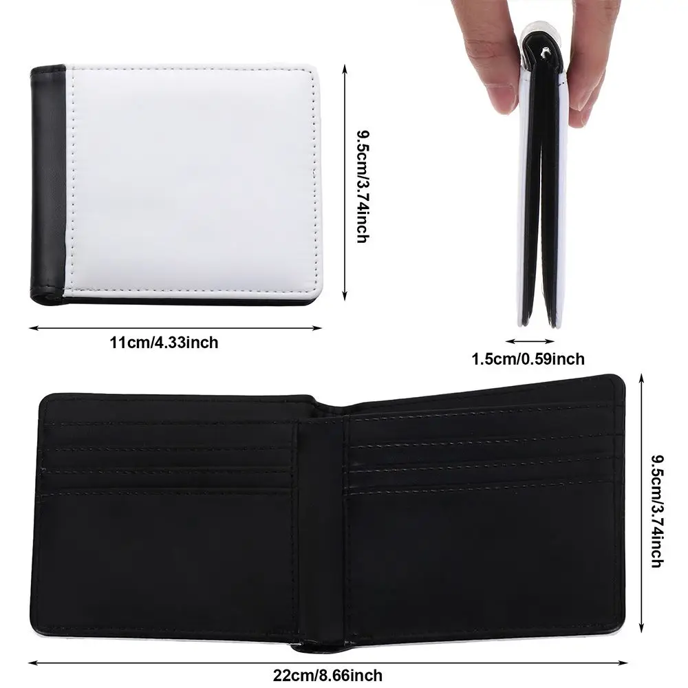 Tarjetero de cuero para sublimación y tarjetas, viaje laboral - imagen 2