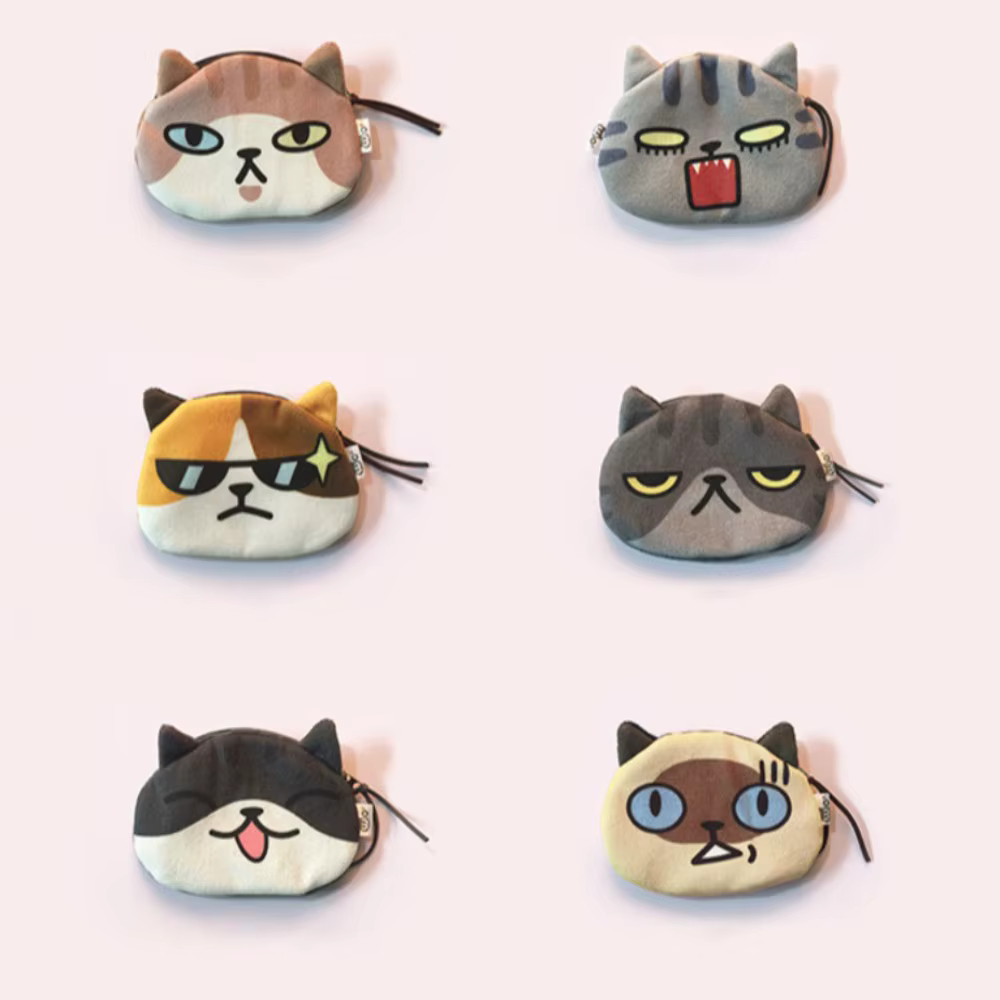 Monedero Simplicity Gato con Cierre – Mini Bolsa Multiusos Portátil - imagen 5