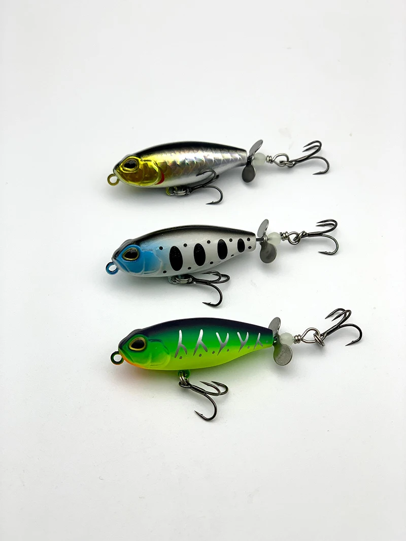 Pencil bait topwater con acción superficial
