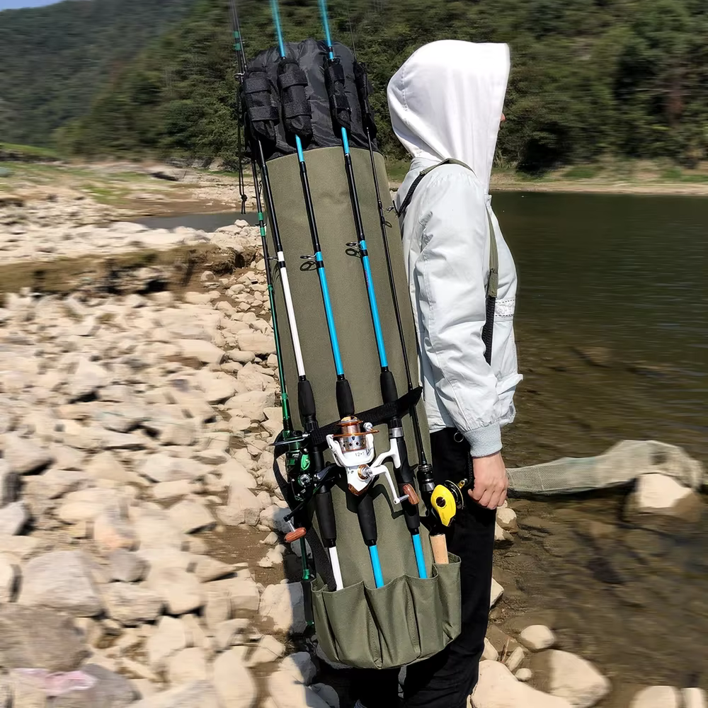 Bolsa GHOTDA multicompartimento – Estuche nailon para aparejos de pesca - imagen 5