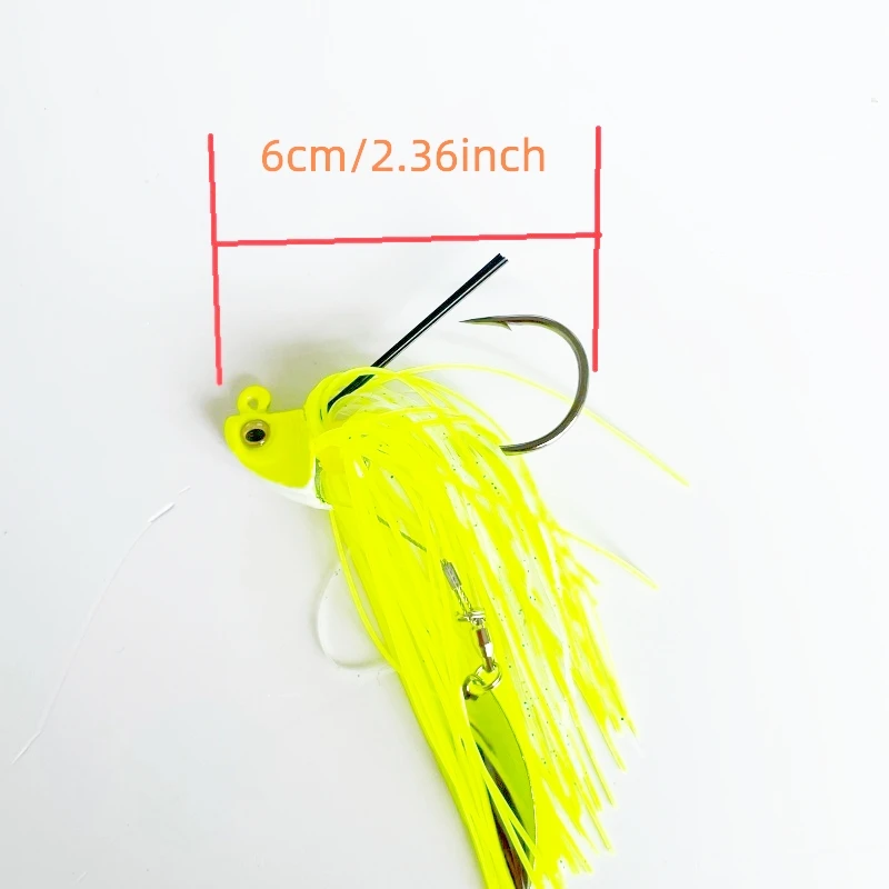 MEGAIMABASS SWIMMER señuelo anti-enredamiento purpurina para lubina - imagen 2