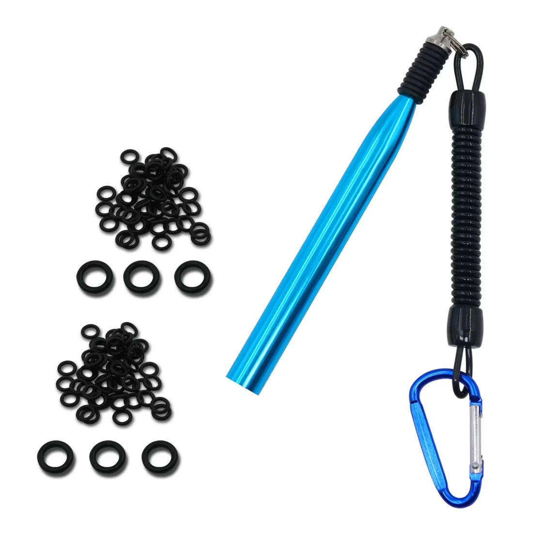 Detalle de O-rings de silicona