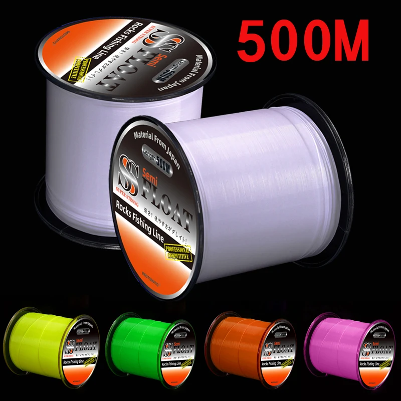 Detalle del nailon japonés y la superficie del monofilamento