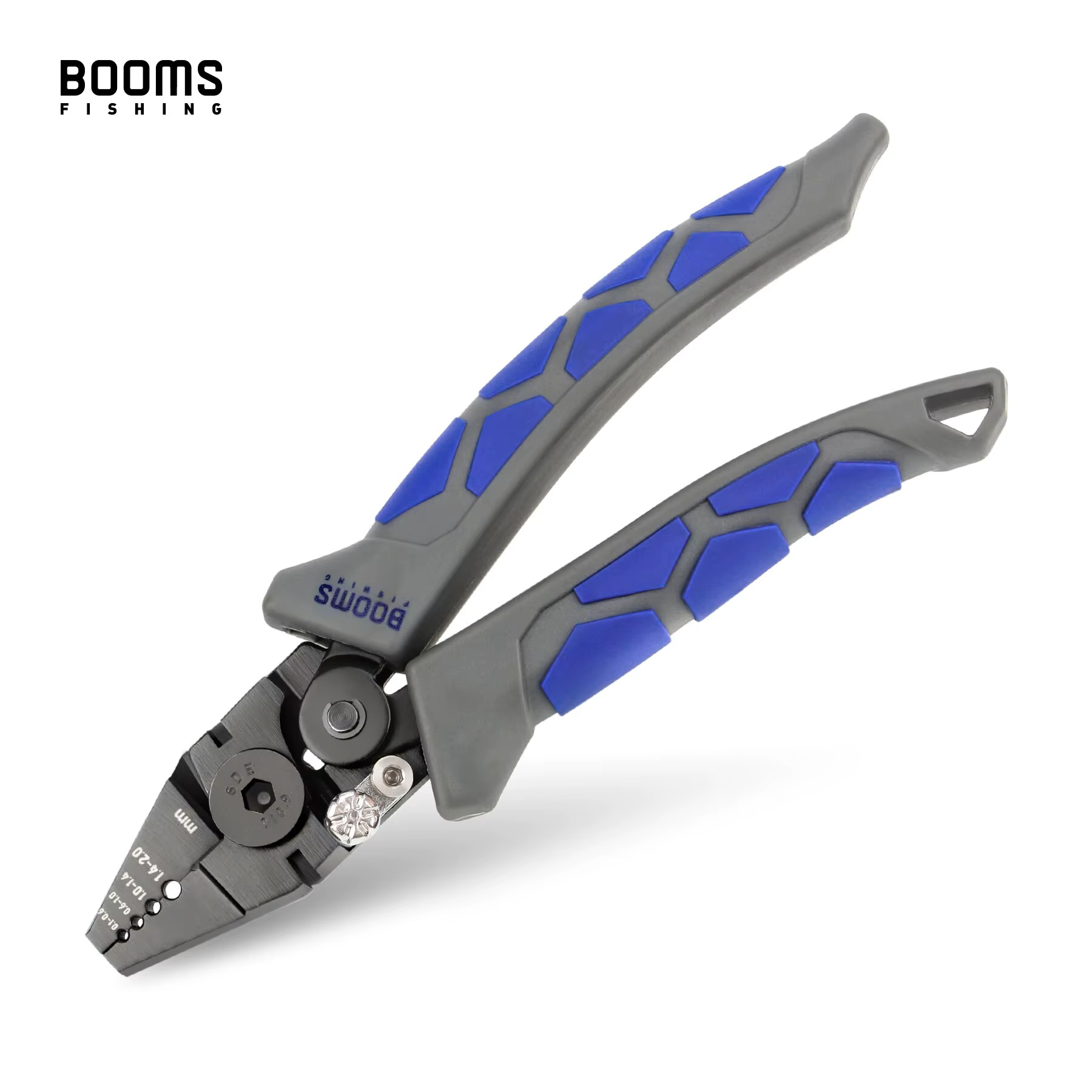 Booms CP4 Alicates de Prensado para Pesca - Acero Alto Carbono