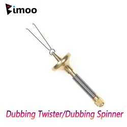 Bimoo Spinner doble giro latón acero inoxidable: herramienta moscas