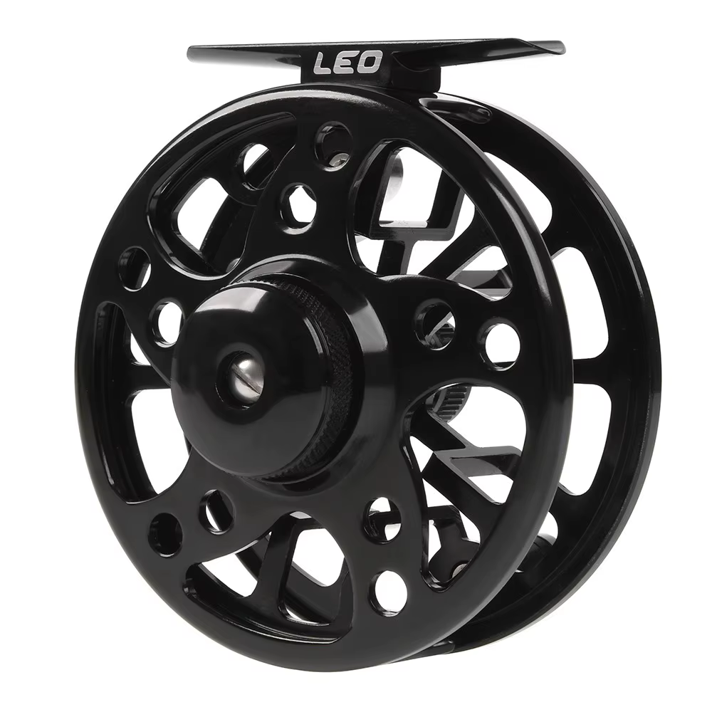 Carrete de Pesca a Mosca de Aluminio Reversible Portable - imagen 2
