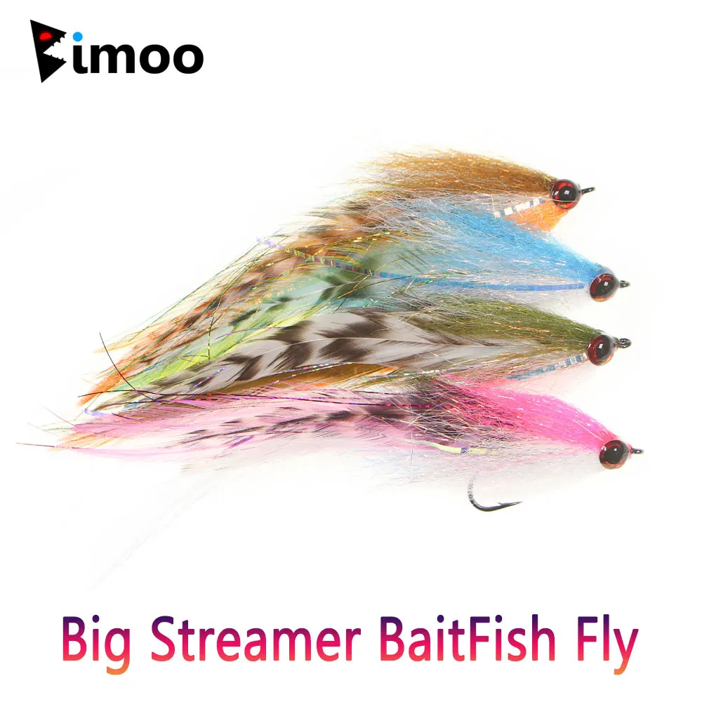 Bimoo Big Streamer Baitfish Fly vista general