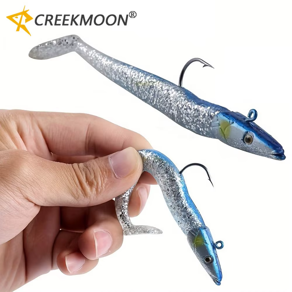 Señuelo luminuoso anguila arena 11cm – Wobbler para pesca maruca - imagen 3