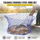Red de pesca camarones con malla grande y boca abierta plegable - imagen 4