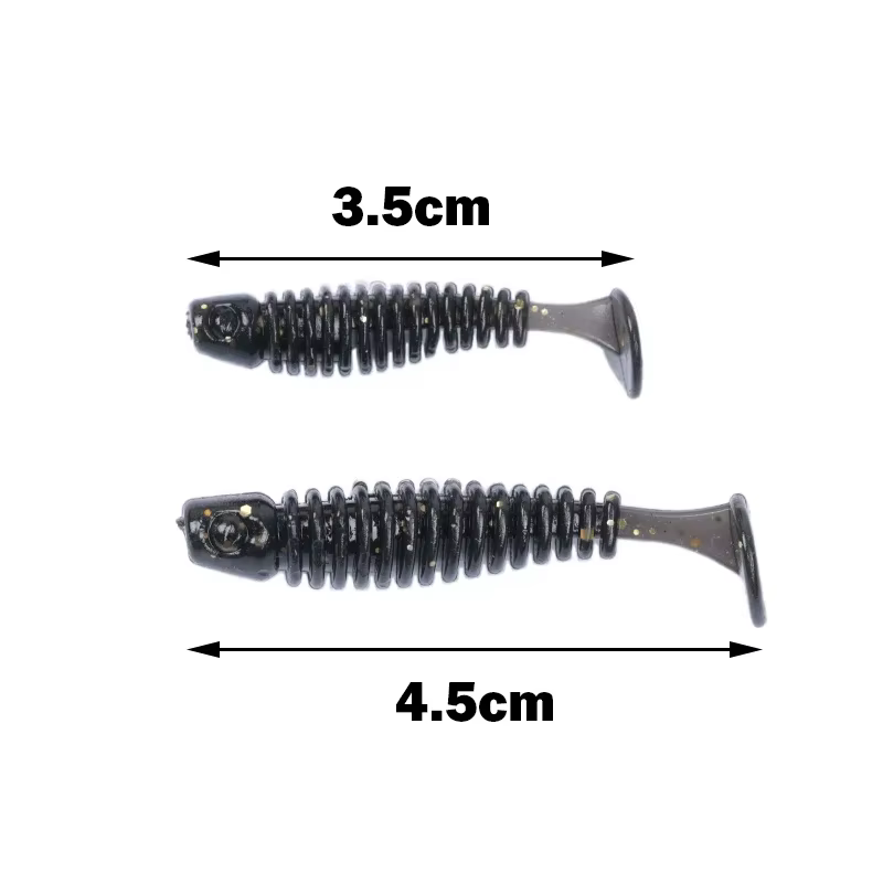 OUTKIT Wobblers Mini – Señuelos blandos para lubina - imagen 4