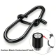 Emerillones rápidos Duo Lock inox negro giratorios para señuelos - imagen 5
