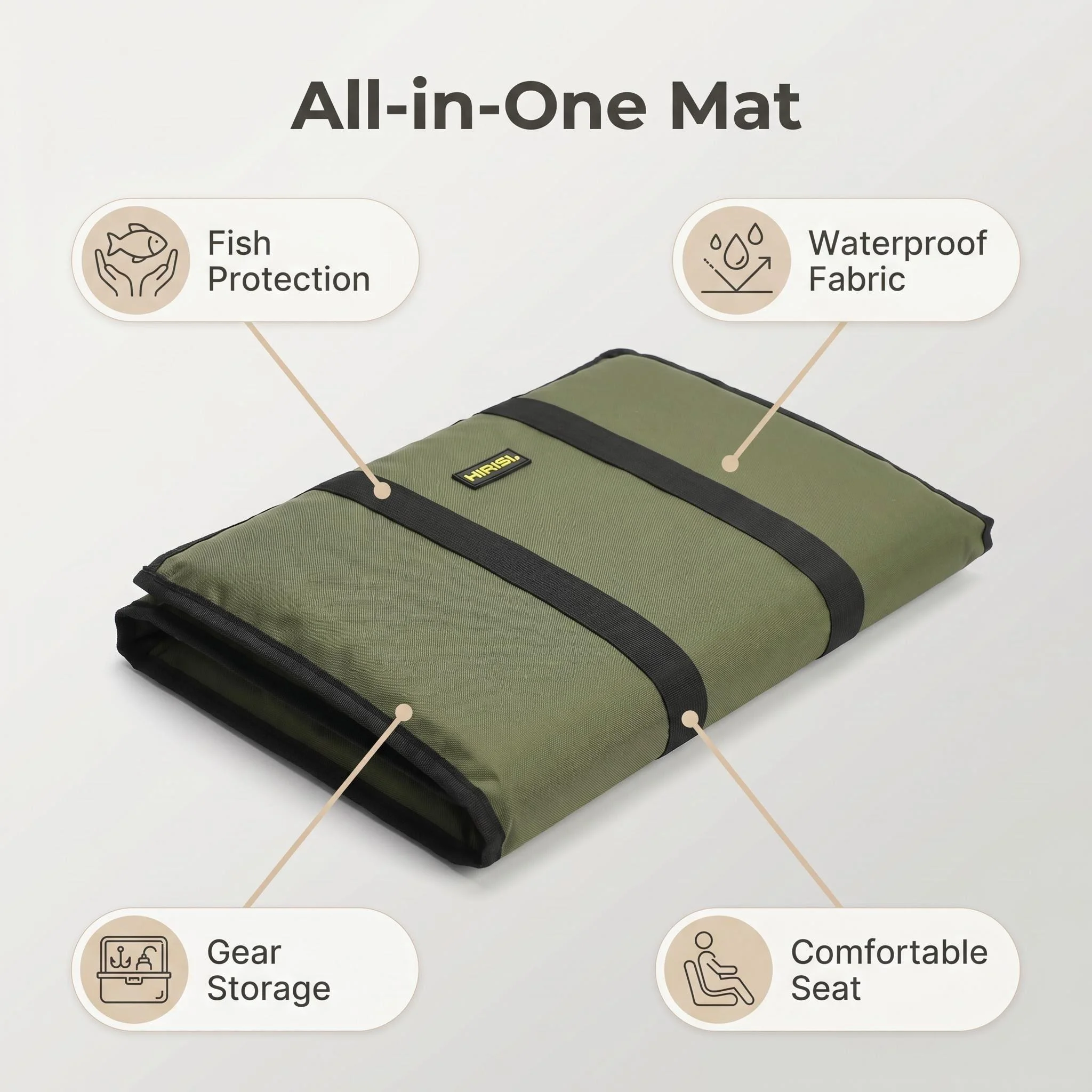 Accesorio portátil para el puesto de pesca