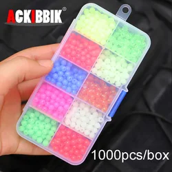 Ackibbik abalorios glow flotantes brillantes para agua salada
