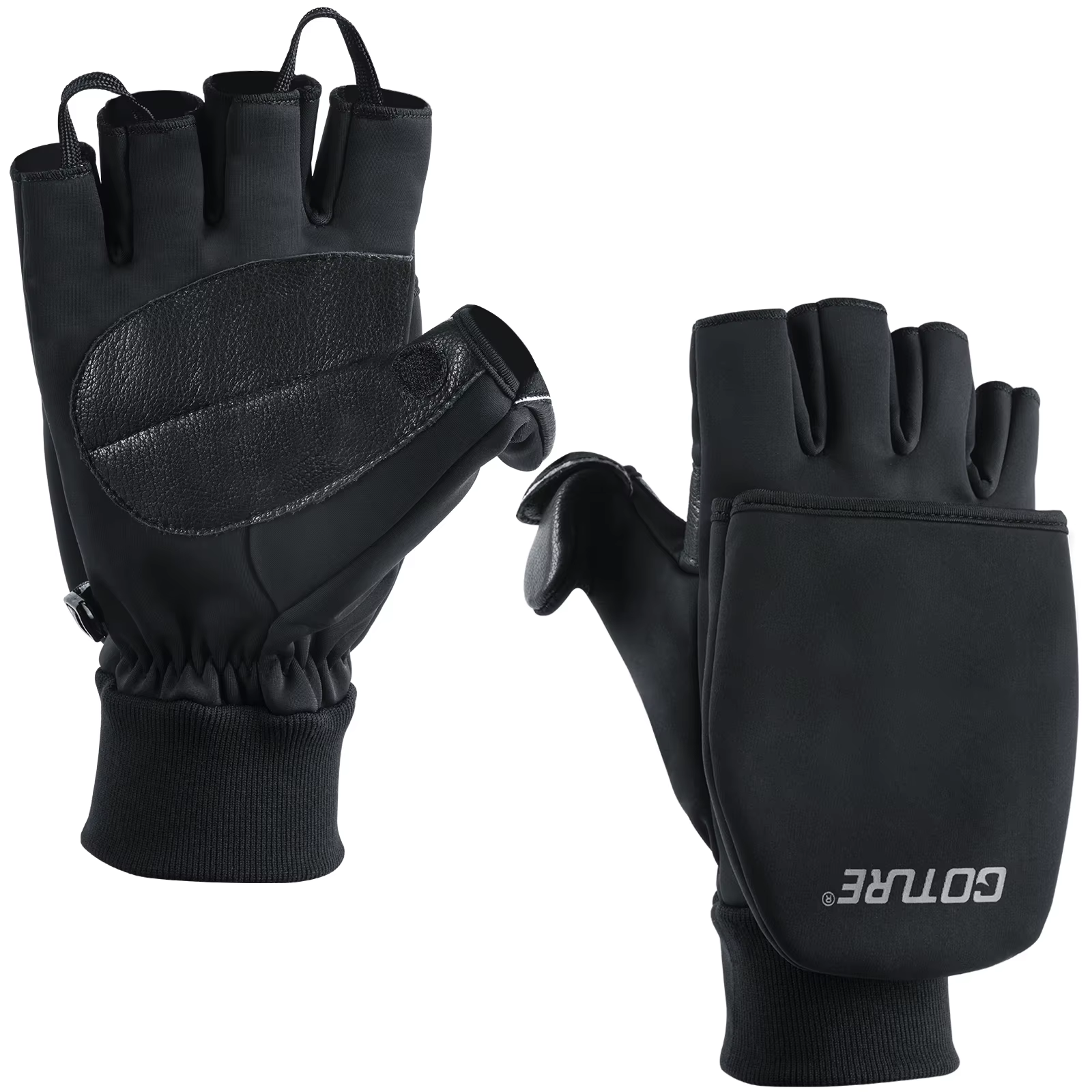 Goture Guantes de pesca térmicos impermeables con pantalla táctil - imagen 4