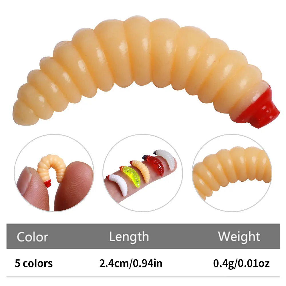 Vinilos de pesca realistas – Kit para trucha, perca y lubina - imagen 5