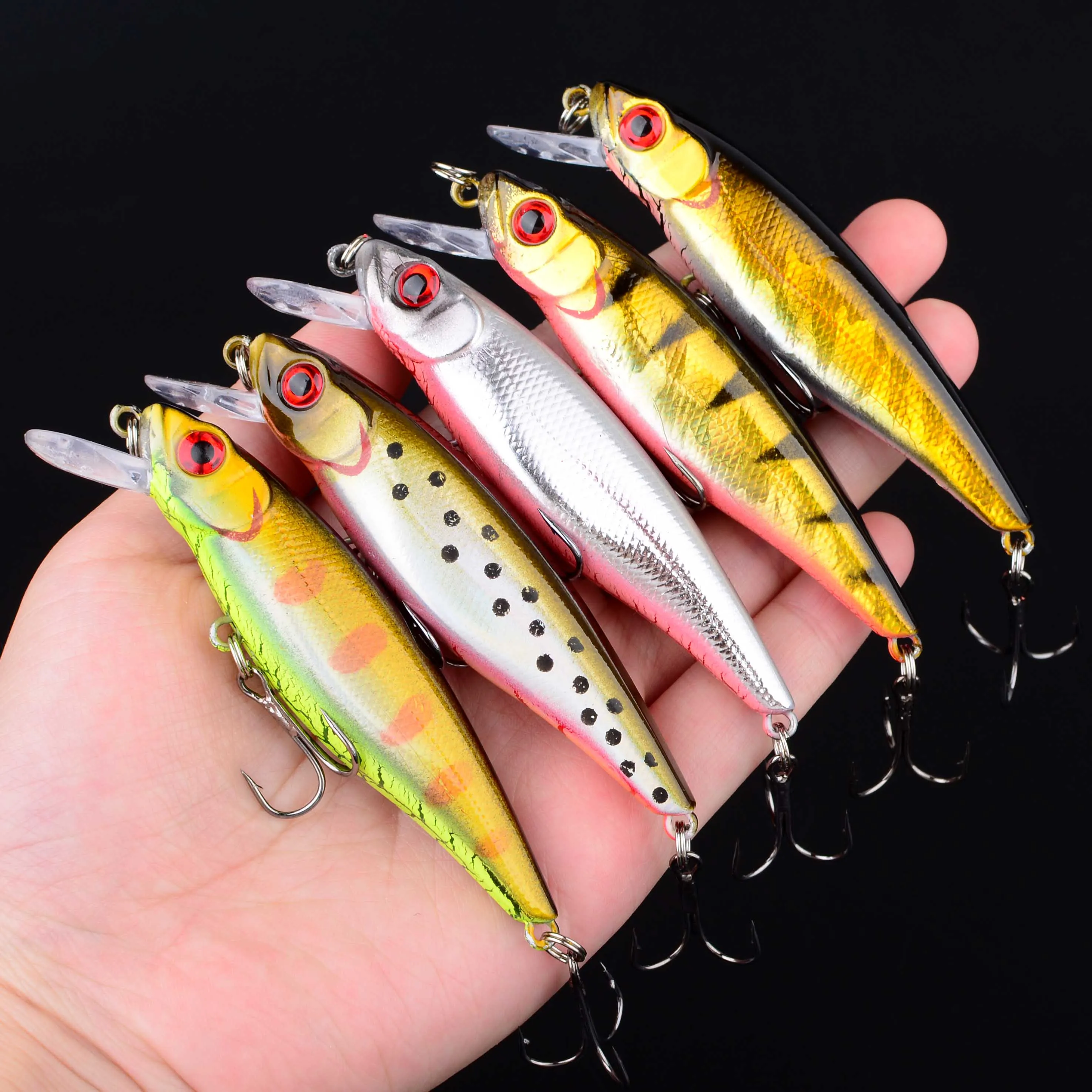 Color y forma del minnow