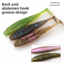 SWOLFY Señuelo T-Tail Flotante para Lubina Swimbait