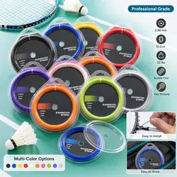Cordaje de bádminton de nanofibra de carbono encordado seguro