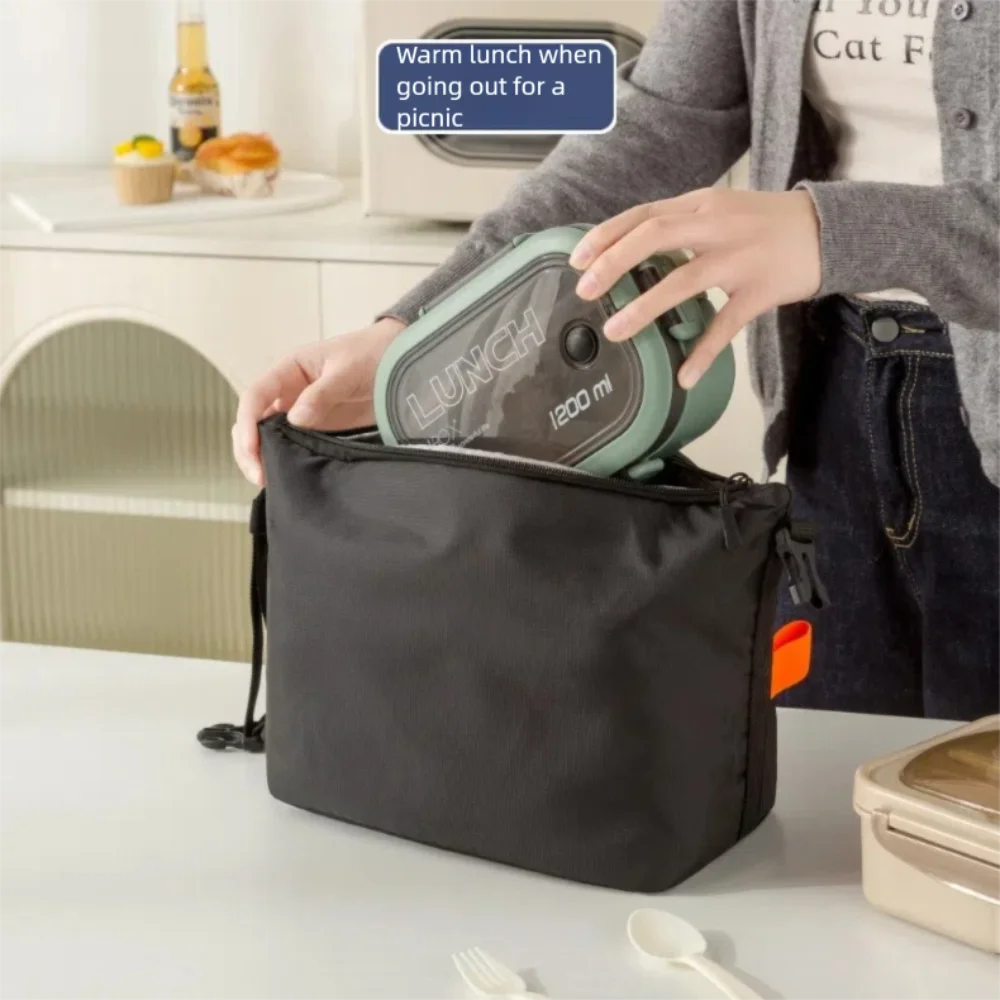 Bolsa térmica portátil plegable para llevar en la mano - imagen 4