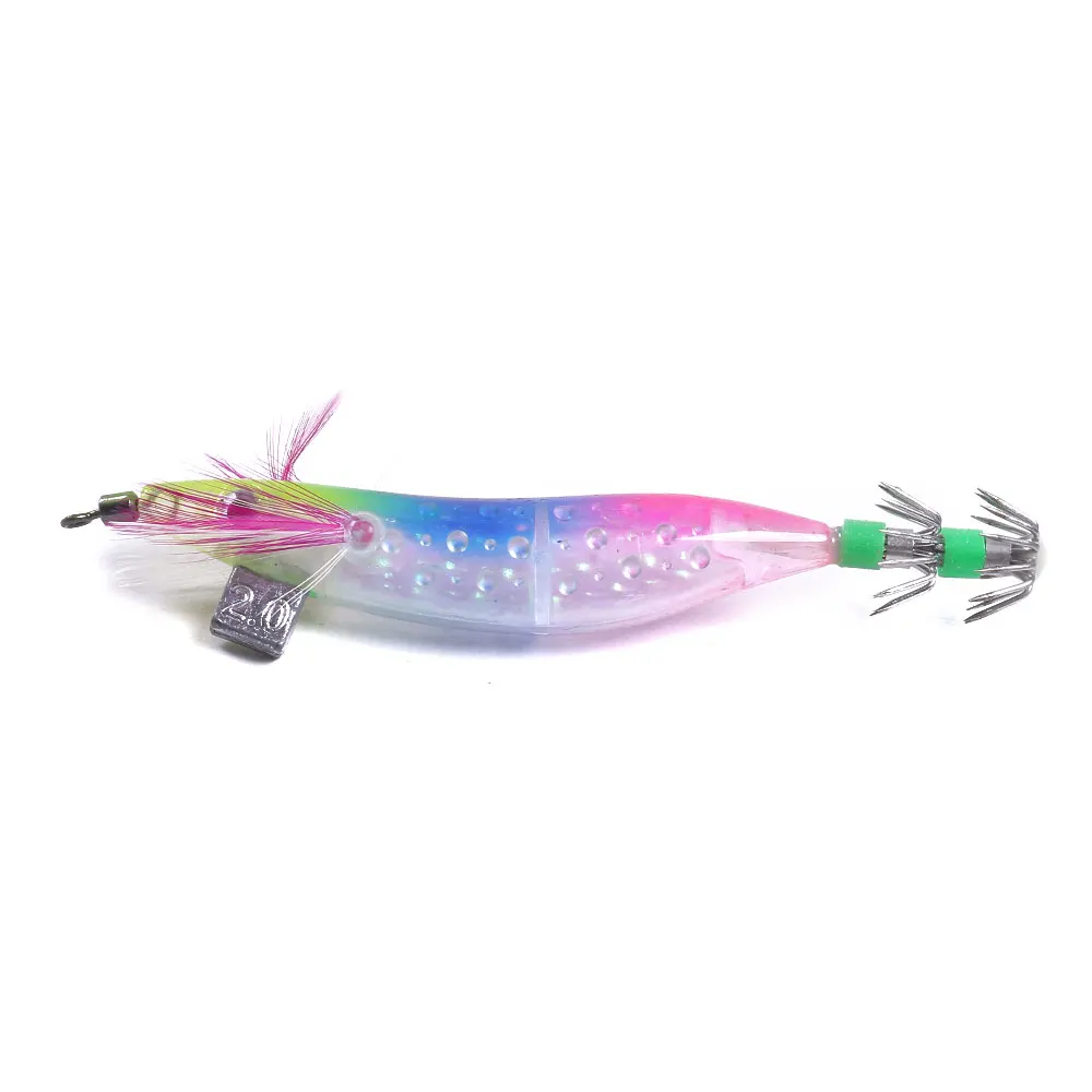Señuelos luminosos para calamar y pulpo – señuelo duro camarón - imagen 3