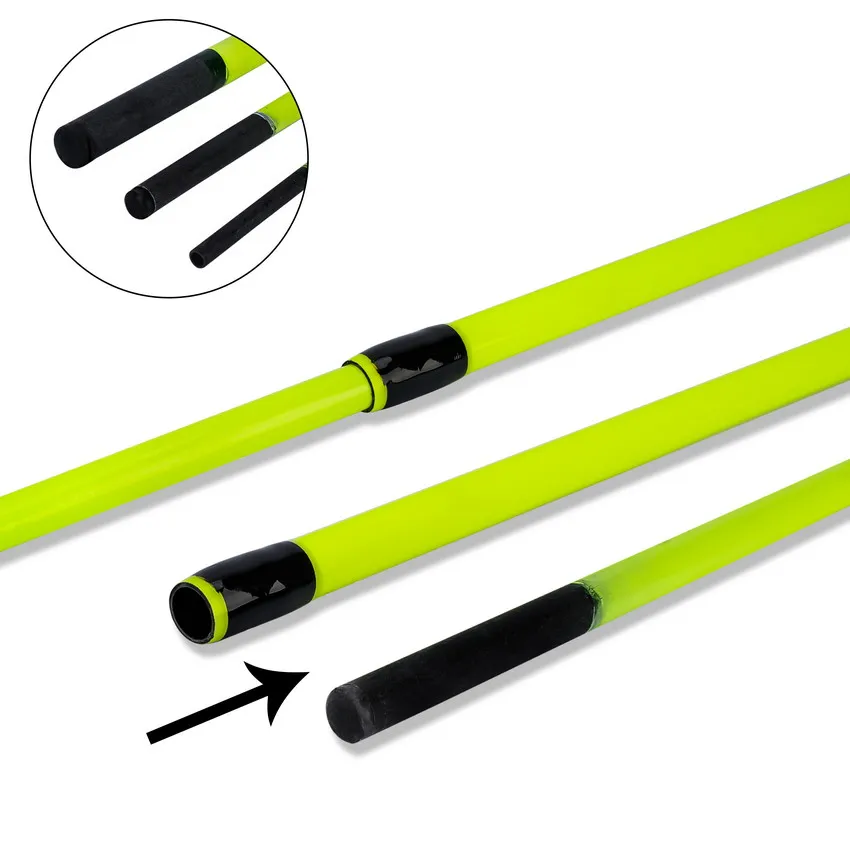 Caña spinning ultraligera portátil para señuelos, mango EVA - imagen 3