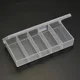 Caja organizadora de plástico para anzuelos y señuelos con celdas - imagen 2