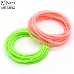 MNFT Tubo luminoso de silicona para pesca y vinilos - Verde/Rosa