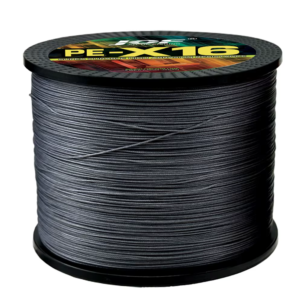 JOF X16 PE Linea trenzada marina - 300-1000m, 16 hebras, 25-200 lb