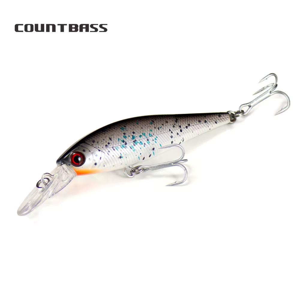 Wobbler Countbass Flotante 78mm – Señuelo minnow para pesca en agua salada