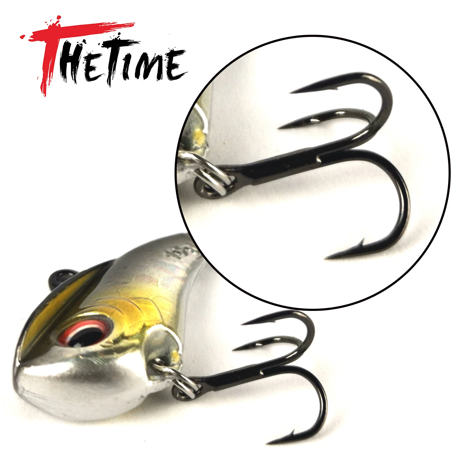 THETIME JINLING Spinner VIB para lubina y lucio cuchara giratoria - imagen 2