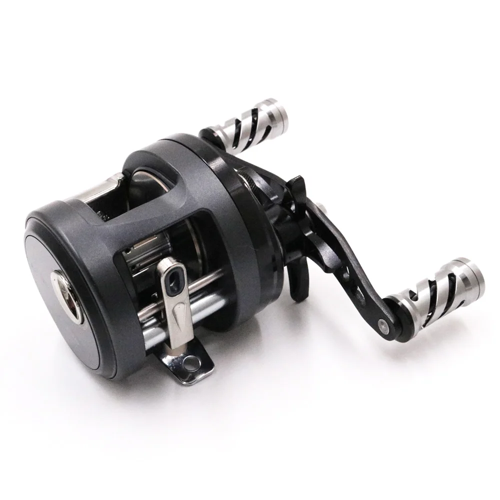 Golden Wolf BH300 carrete pesca con mosca metálico horizontal - imagen 3