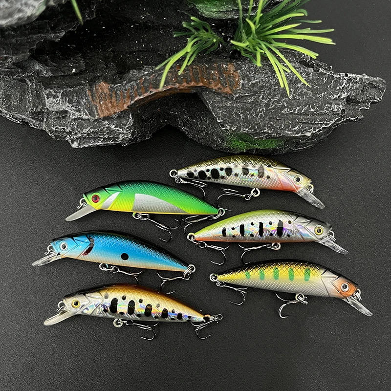 Acción de natación estilo minnow