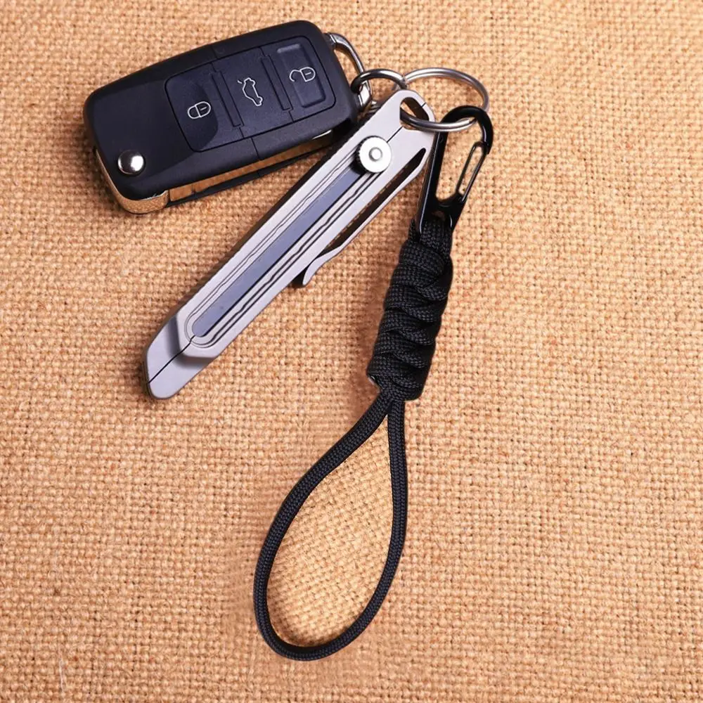 Llavero cordón paracaídas con hebilla giratoria para seguridad - imagen 4