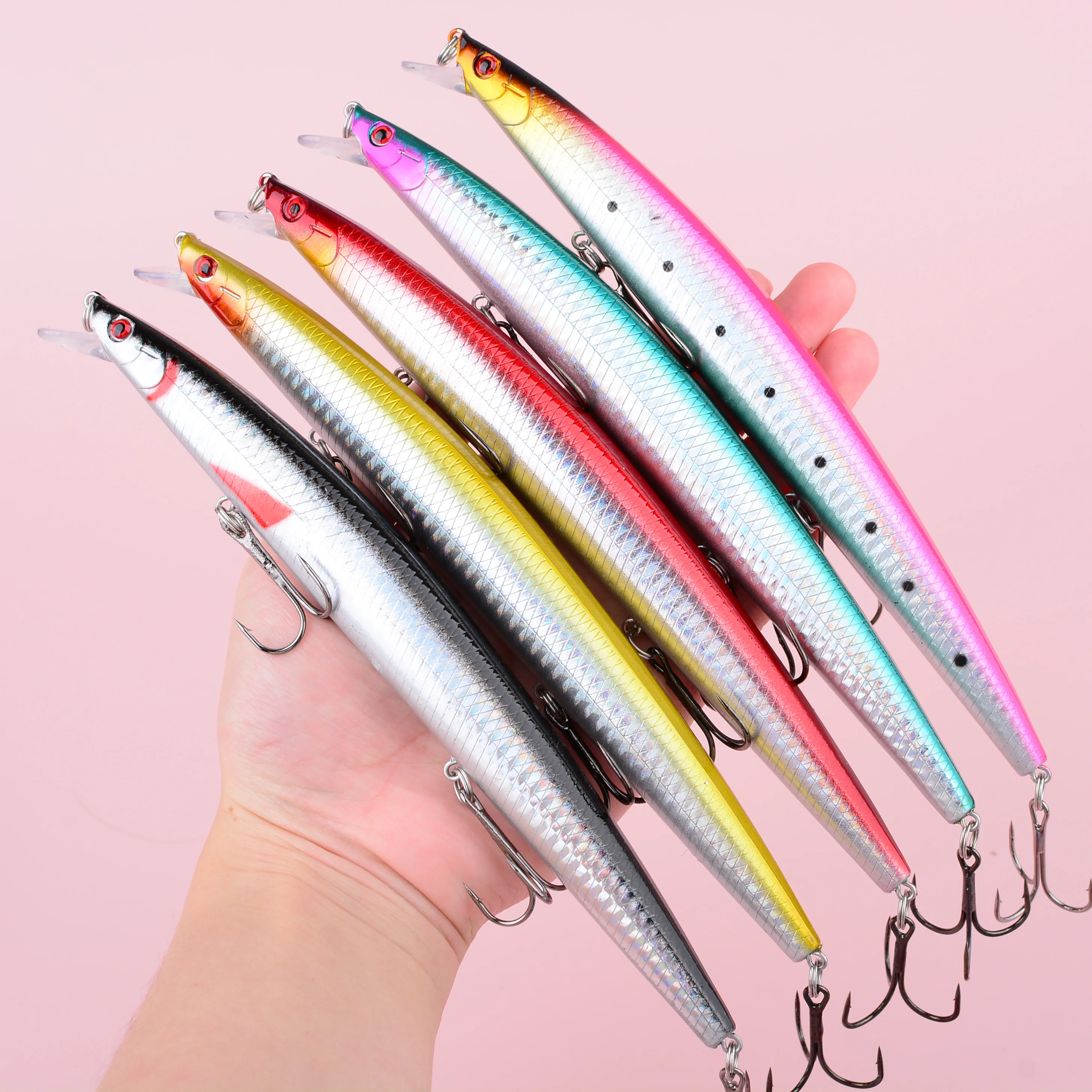 Aspecto realista tipo minnow