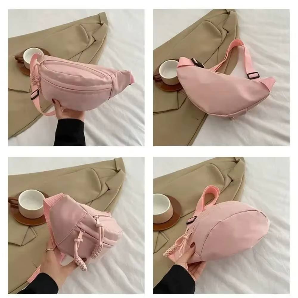 Bandolera Pecho Mujer Media Luna Impermeable Oxford Gran Capacidad - imagen 3