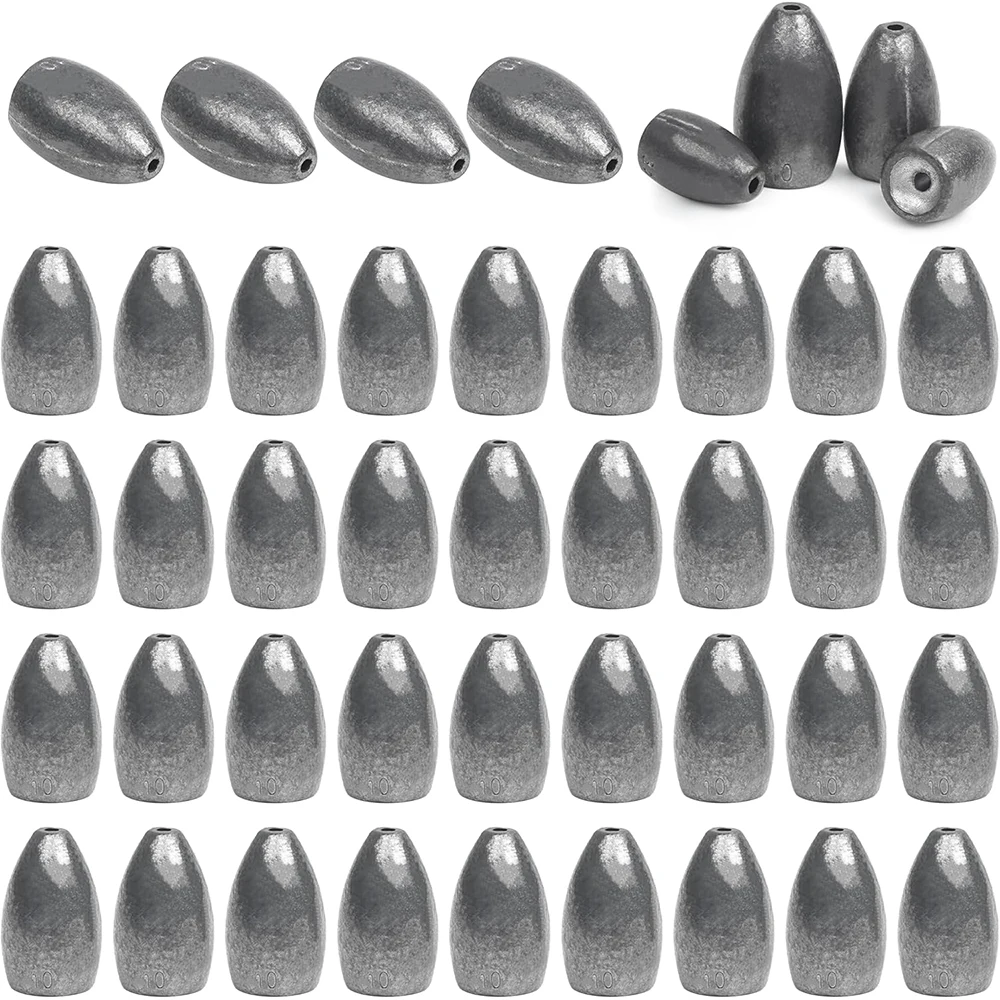 Plomo giratorio antideslizante Texas Rig para lubina