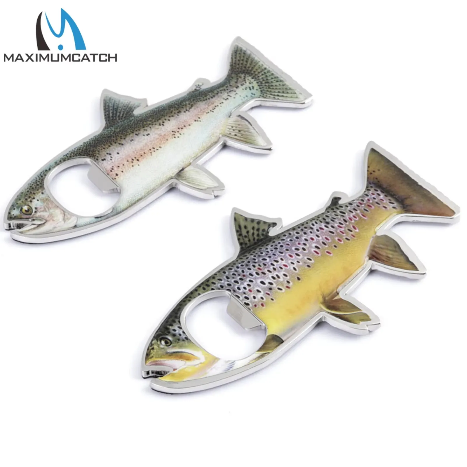 Abridor de botellas magnético de pesca MAXCATCH con llavero de peces - imagen 5