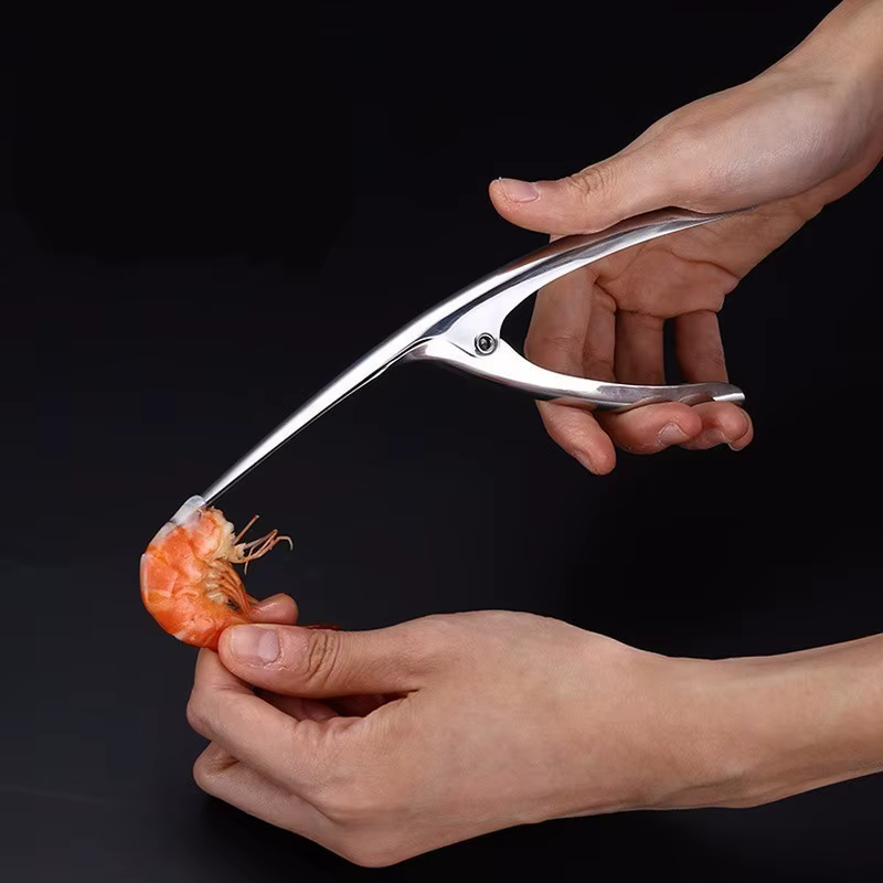 Cortador de sedal acero inoxidable – Herramienta para gambas y langosta