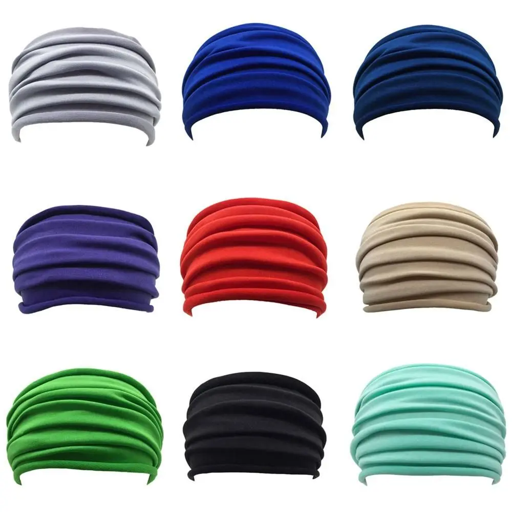 Diadema deportiva elástica antideslizante para mujer, turbante - imagen 2