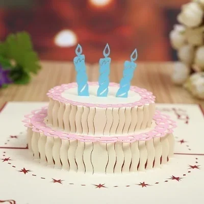 Tarjeta 3D Pop-Up Felicitación Día de la Madre – Corte Láser con Sobres - imagen 5