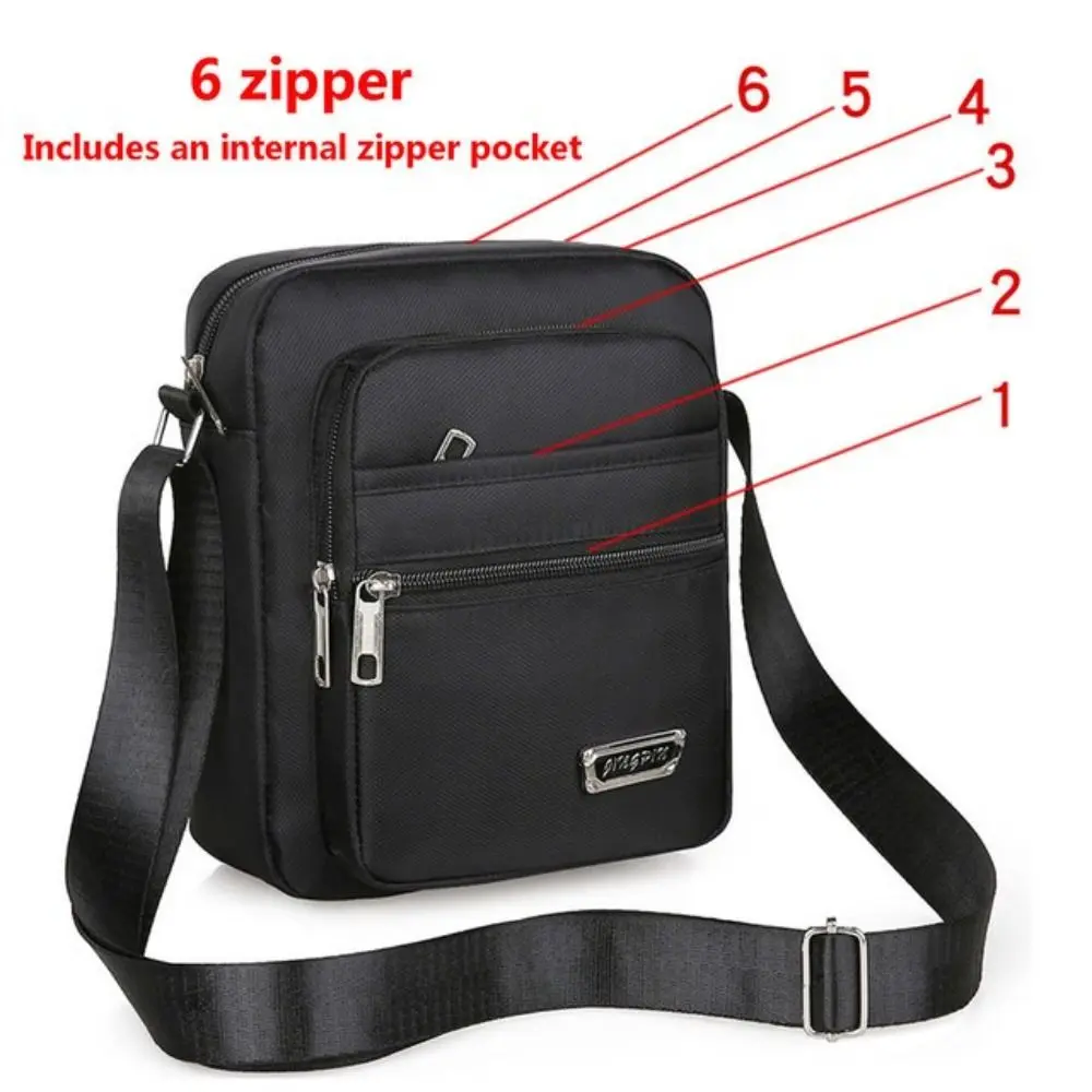 Bolso bandolera de nylon para hombre tipo mensajero - imagen 5